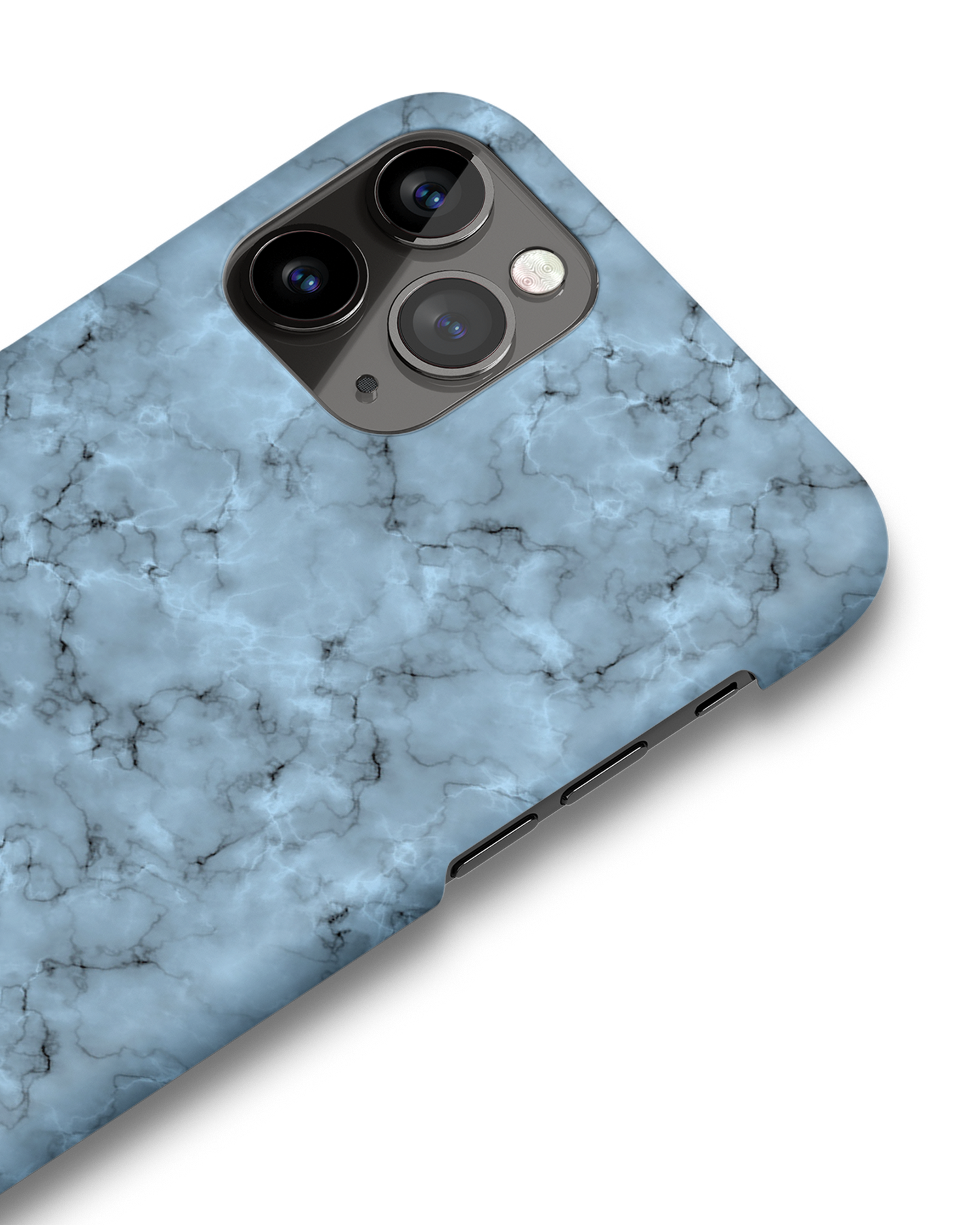 Blue Marble Hard Shell Phone Case Apple iPhone 11 Pro: Detail Shot