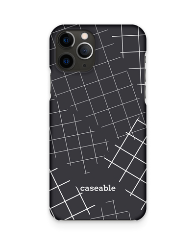 Grids Hard Shell Phone Case Apple iPhone 11 Pro