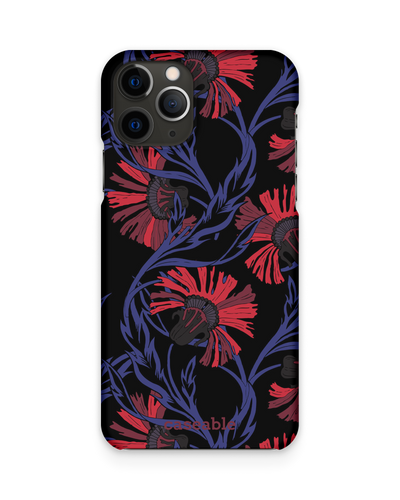 Midnight Floral Hard Shell Phone Case Apple iPhone 11 Pro