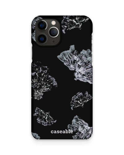 Silver Petals Hard Shell Phone Case Apple iPhone 11 Pro