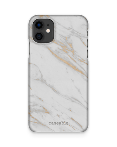 Gold Marble Elegance Hard Shell Phone Case Apple iPhone 11