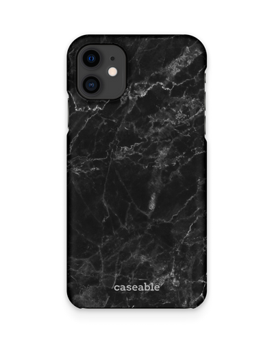 Midnight Marble Hard Shell Phone Case Apple iPhone 11