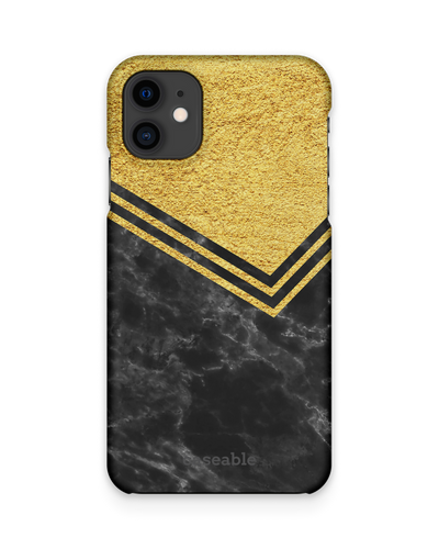 Gold Marble Hard Shell Phone Case Apple iPhone 11