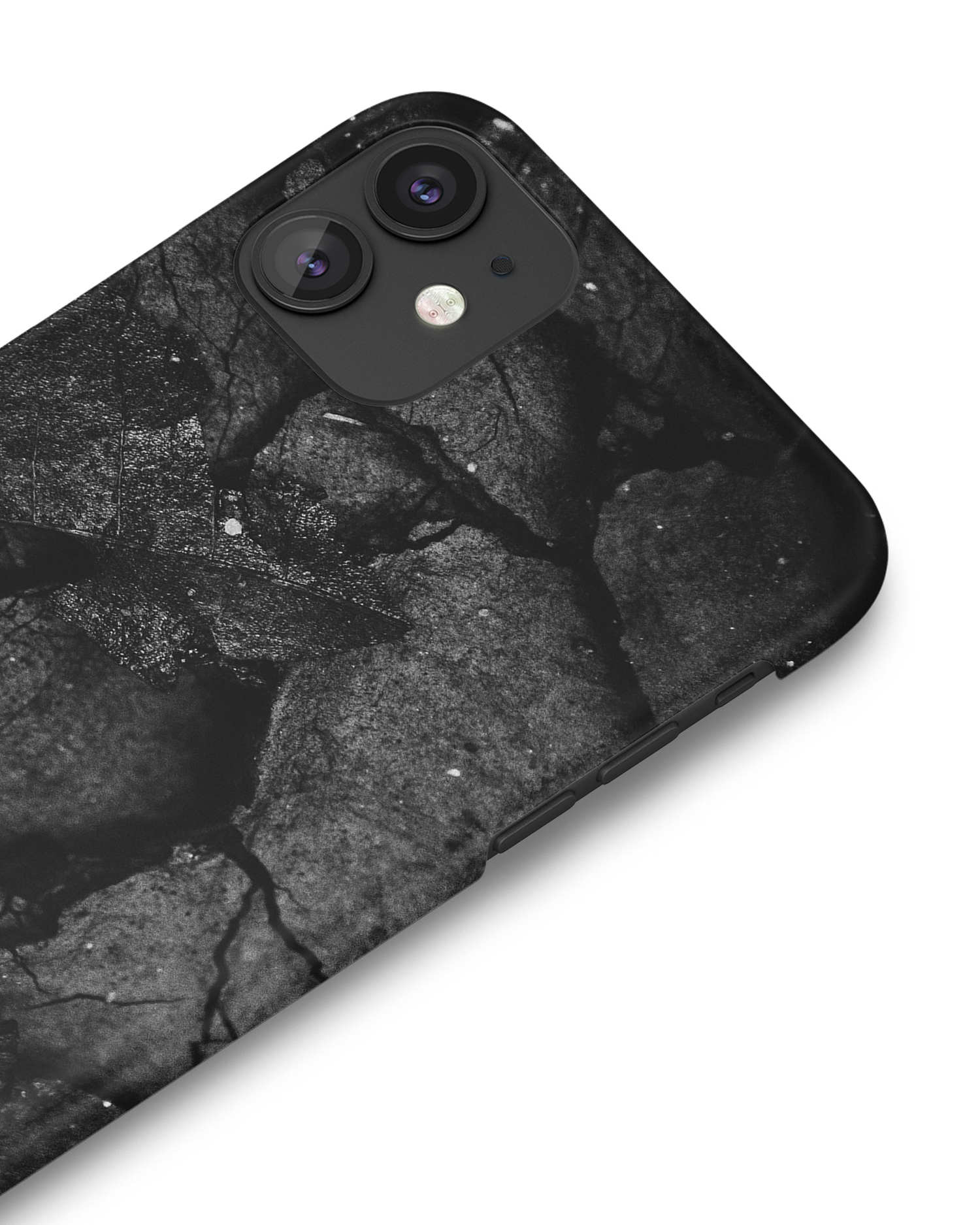 Carbon Hard Shell Phone Case Apple iPhone 11: Detail Shot
