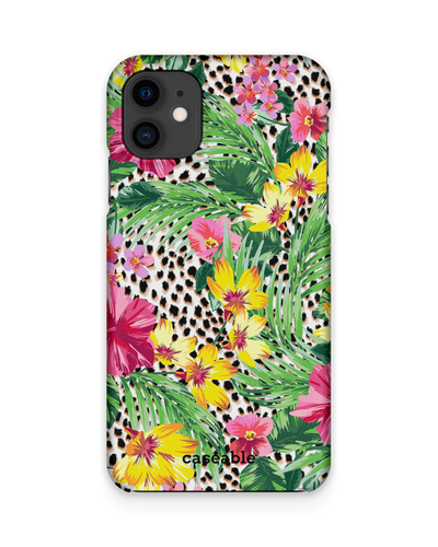Tropical Cheetah Hard Shell Phone Case Apple iPhone 11
