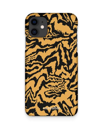 Warped Tiger Stripes Hard Shell Phone Case Apple iPhone 11