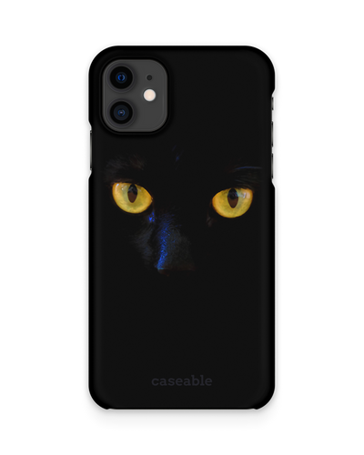 Black Cat Hard Shell Phone Case Apple iPhone 11