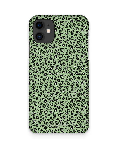 Mint Leopard Hard Shell Phone Case Apple iPhone 11