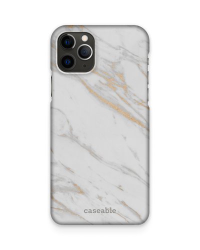 Gold Marble Elegance Hard Shell Phone Case Apple iPhone 11 Pro Max