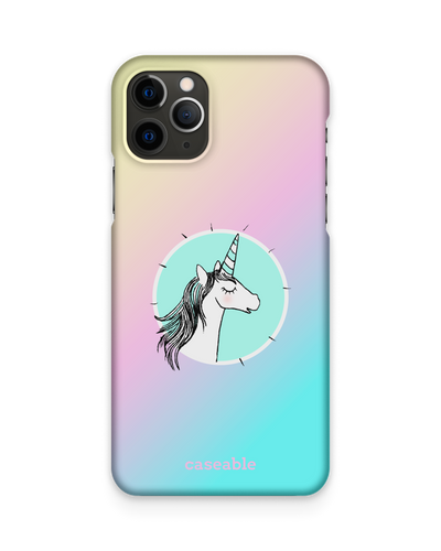 Happiness Unicorn Hard Shell Phone Case Apple iPhone 11 Pro Max