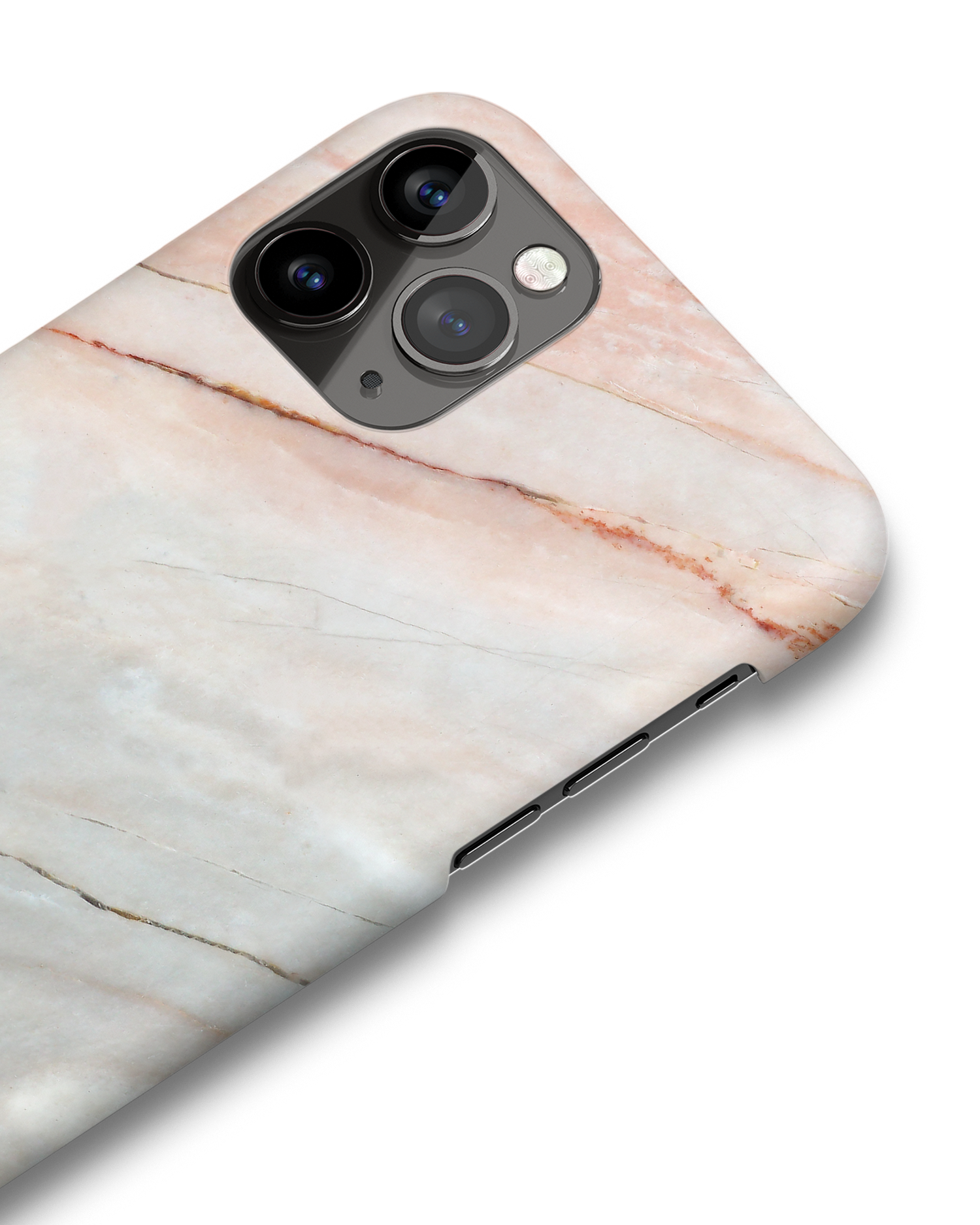 Mother of Pearl Marble Hard Shell Phone Case Apple iPhone 11 Pro Max: Detail Shot