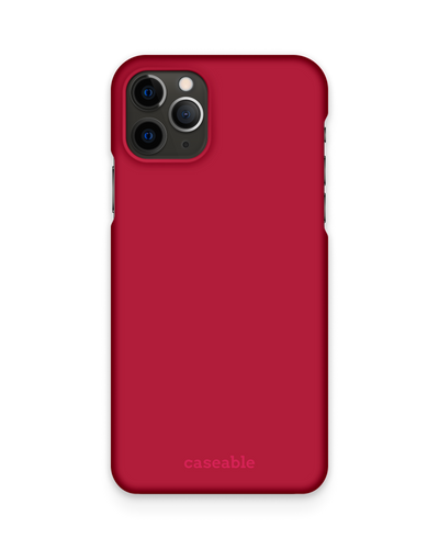RED Hard Shell Phone Case Apple iPhone 11 Pro Max