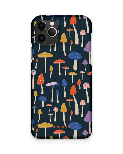 Mushroom Delights Hard Shell Phone Case Apple iPhone 11 Pro Max