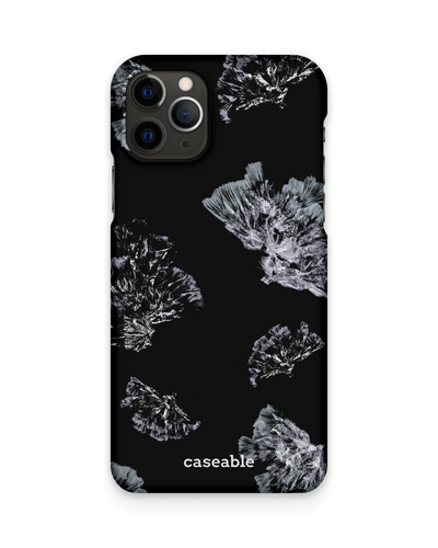 Silver Petals Hard Shell Phone Case Apple iPhone 11 Pro Max