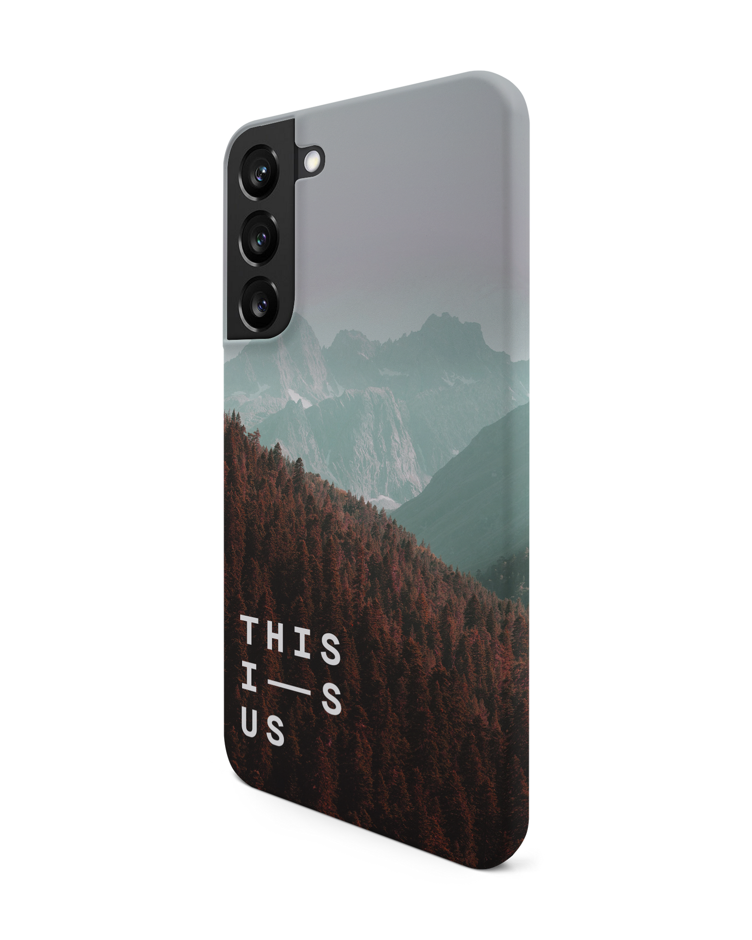 Into the Woods Hard Shell Phone Case Samsung Galaxy S22 Plus 5G: View from the right side