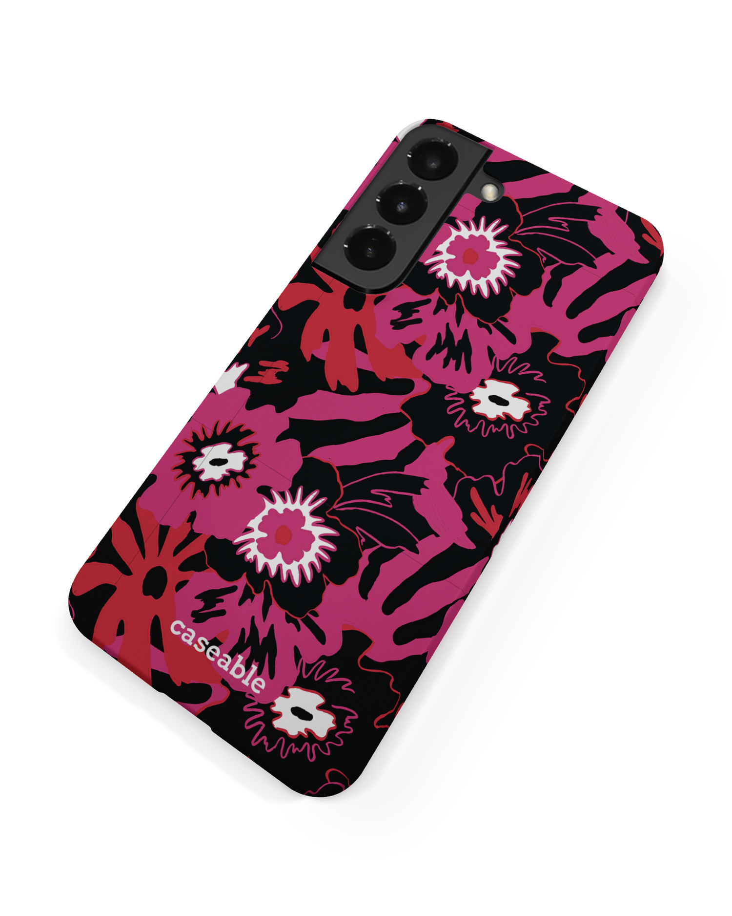 Flower Works Hard Shell Phone Case Samsung Galaxy S22 Plus 5G: Back View