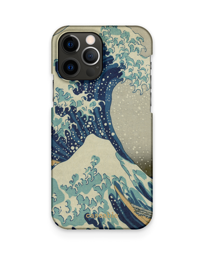 Great Wave Off Kanagawa By Hokusai Hard Shell Phone Case Apple iPhone 12 Pro Max