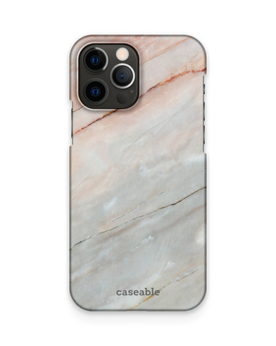 Mother of Pearl Marble Hard Shell Phone Case Apple iPhone 12 Pro Max