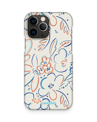 Bloom Doodles Hard Shell Phone Case Apple iPhone 12 Pro Max