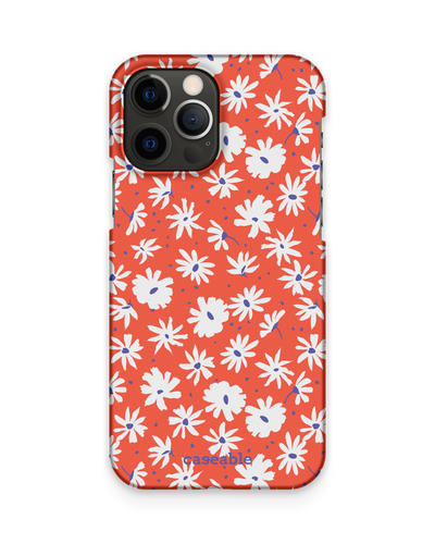 Retro Daisy Hard Shell Phone Case Apple iPhone 12 Pro Max