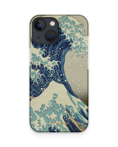 Great Wave Off Kanagawa By Hokusai Hard Shell Phone Case Apple iPhone 13 mini