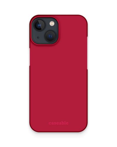 RED Hard Shell Phone Case Apple iPhone 13 mini