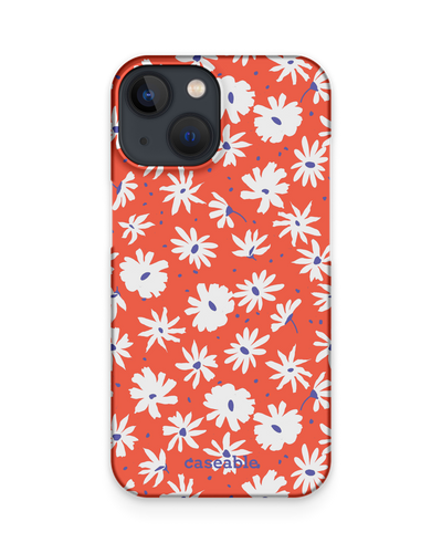 Retro Daisy Hard Shell Phone Case Apple iPhone 13 mini