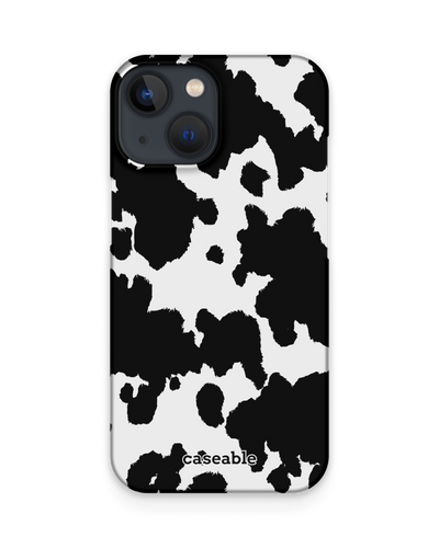 Cow Print Hard Shell Phone Case Apple iPhone 13 mini