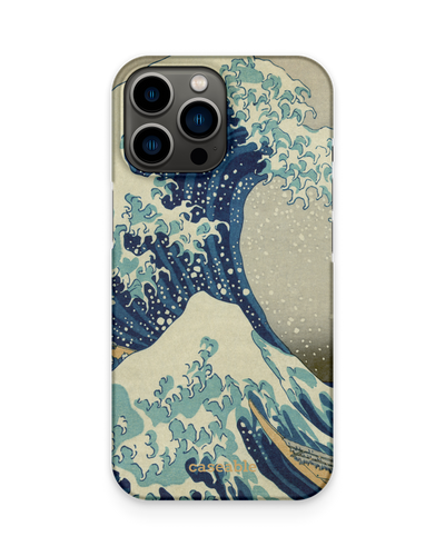 Great Wave Off Kanagawa By Hokusai Hard Shell Phone Case Apple iPhone 13 Pro Max
