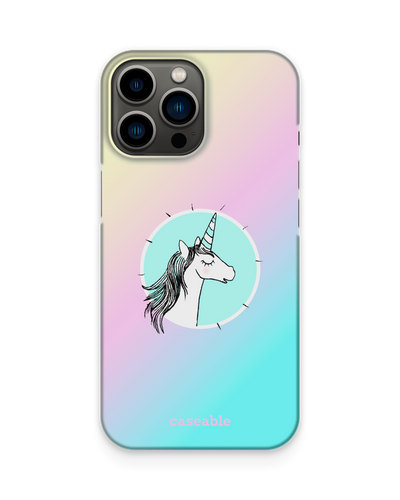 Happiness Unicorn Hard Shell Phone Case Apple iPhone 13 Pro Max