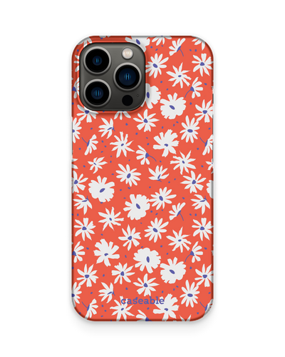 Retro Daisy Hard Shell Phone Case Apple iPhone 13 Pro Max