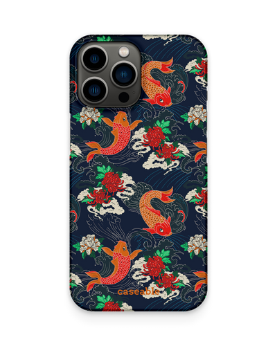 Repeating Koi Hard Shell Phone Case Apple iPhone 13 Pro Max
