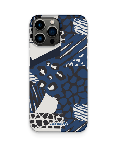 Animal Print Patchwork Hard Shell Phone Case Apple iPhone 13 Pro Max