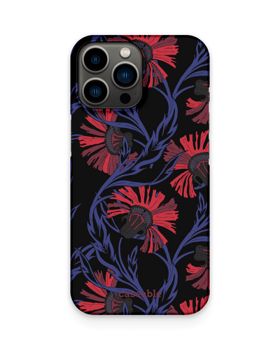 Midnight Floral Hard Shell Phone Case Apple iPhone 13 Pro Max