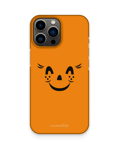 Pumpkin Smiles Hard Shell Phone Case Apple iPhone 13 Pro Max