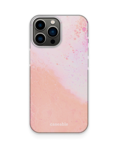 Peaches & Cream Marble Hard Shell Phone Case Apple iPhone 13 Pro Max