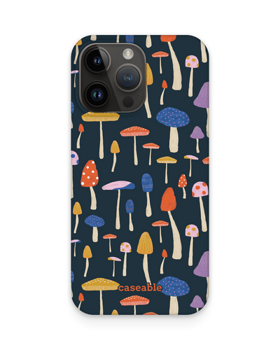 Mushroom Delights Hard Shell Phone Case for Apple iPhone 14 Pro Max