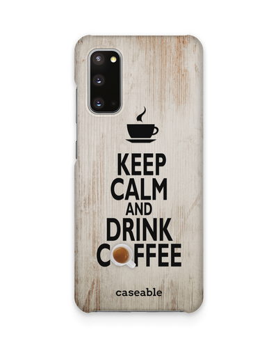 Drink Coffee Hard Shell Phone Case Samsung Galaxy S20
