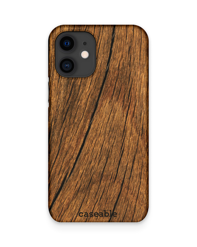 Wood Hard Shell Phone Case Apple iPhone 12 mini
