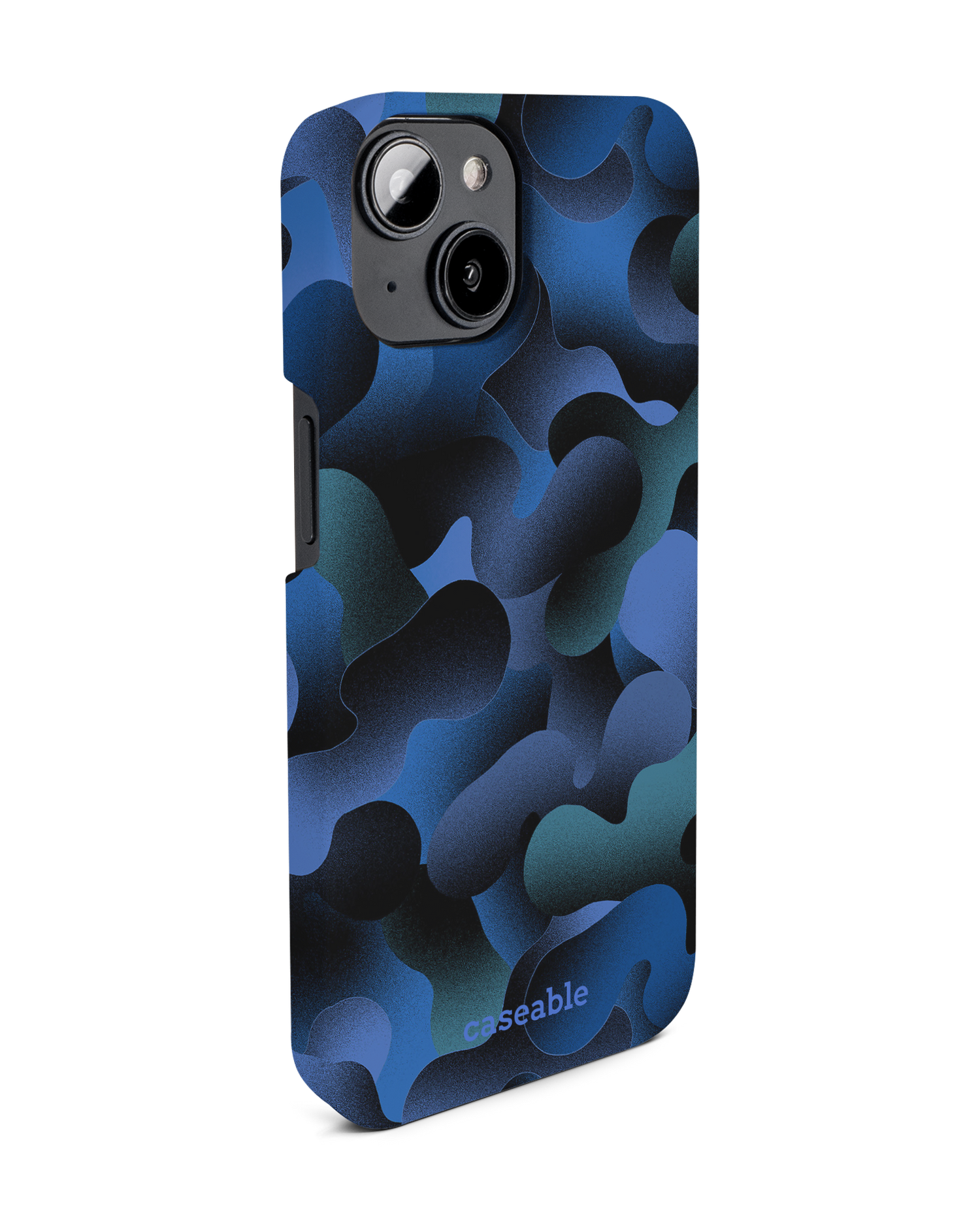Night Moves Hard Shell Phone Case for Apple iPhone 14: View from the left side