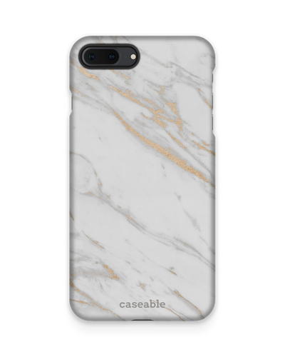 Gold Marble Elegance Hard Shell Phone Case Apple iPhone 7 Plus, Apple iPhone 8 Plus