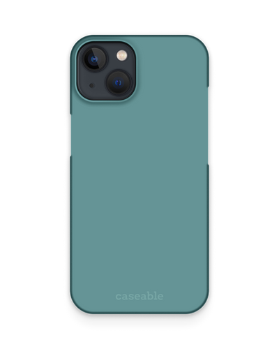 TURQUOISE Hard Shell Phone Case Apple iPhone 13