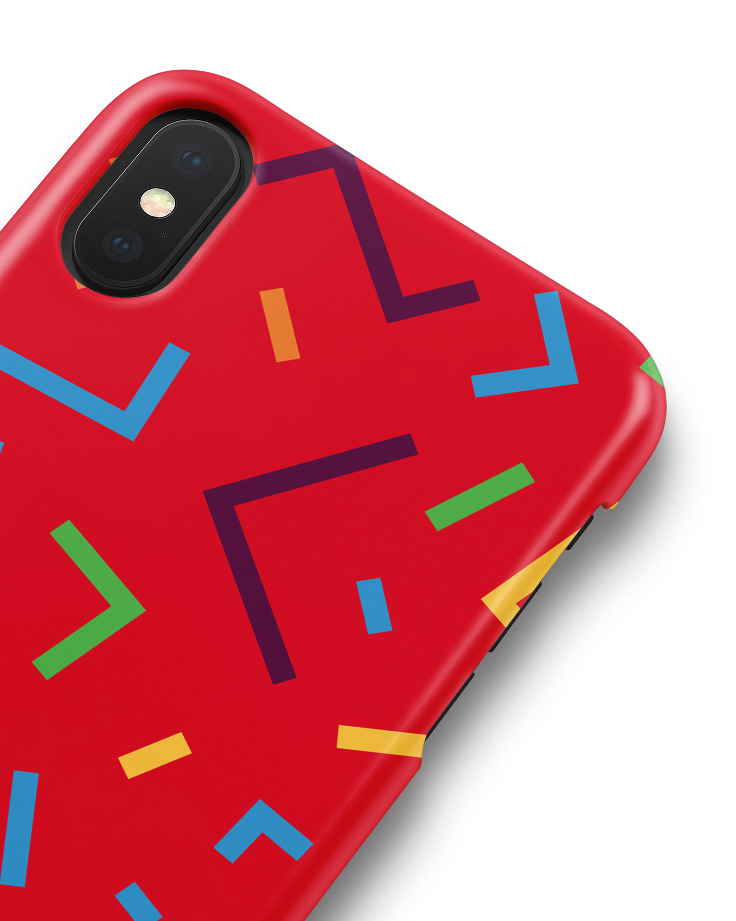 Pringles Confetti Hard Shell Phone Case Apple iPhone X, Apple iPhone XS: Detail Shot