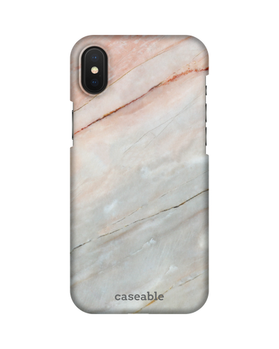 Mother of Pearl Marble Hard Shell Phone Case Apple iPhone X, Apple iPhone XS
