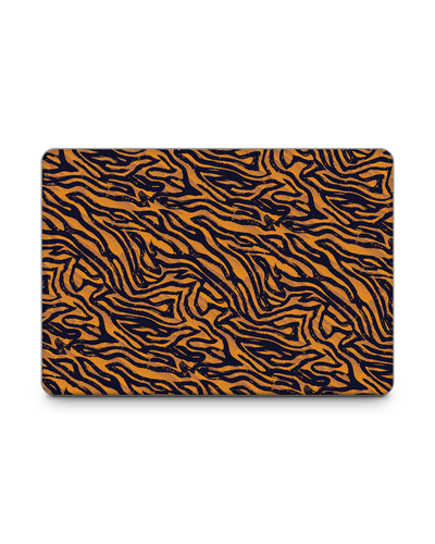 Tiger Zebra Skins Laptop Skin for 13 inch Apple MacBooks: Front View