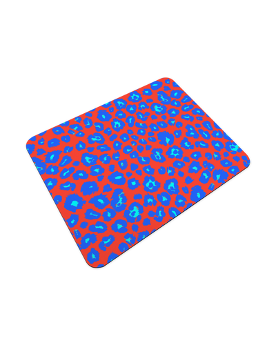 Bright Leopard Print Mouse Pad