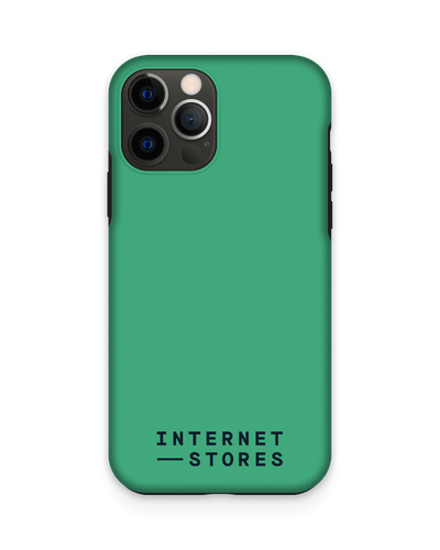 ISG Neon Green Premium Phone Case Apple iPhone 12, Apple iPhone 12 Pro