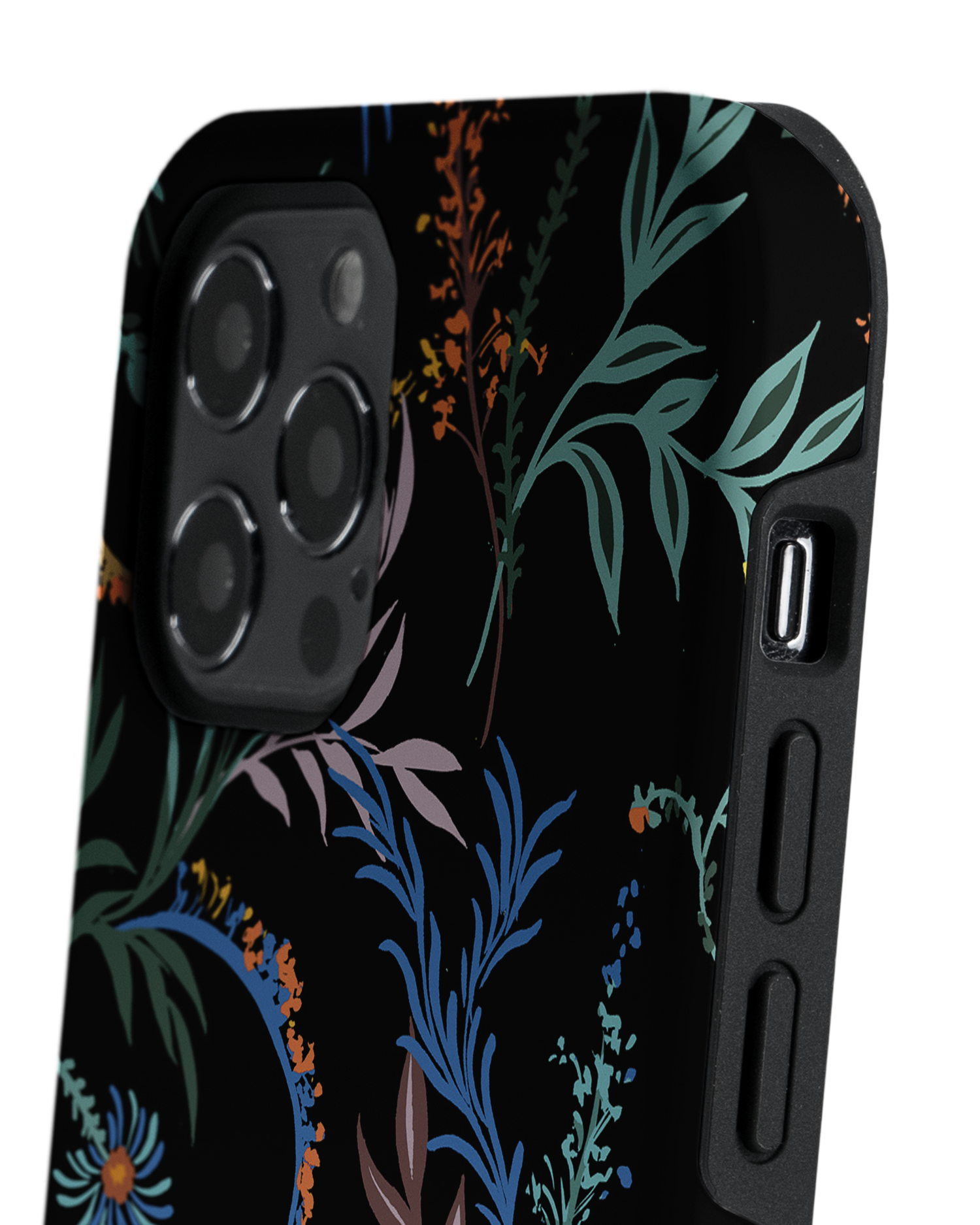 Woodland Spring Floral Premium Phone Case Apple iPhone 12, Apple iPhone 12 Pro: Detail Shot 2