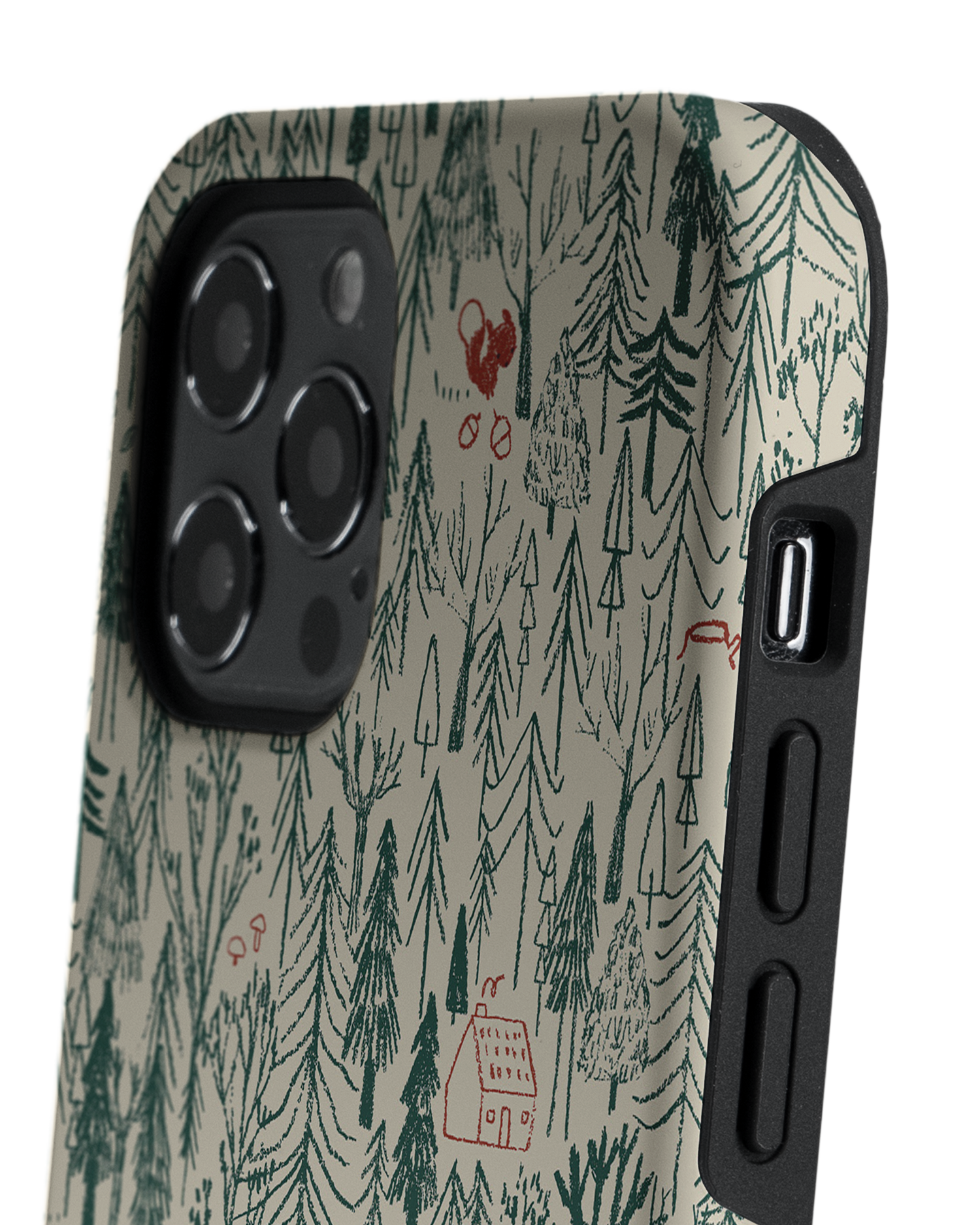 Wonder Forest Premium Phone Case Apple iPhone 12, Apple iPhone 12 Pro: Detail Shot 2
