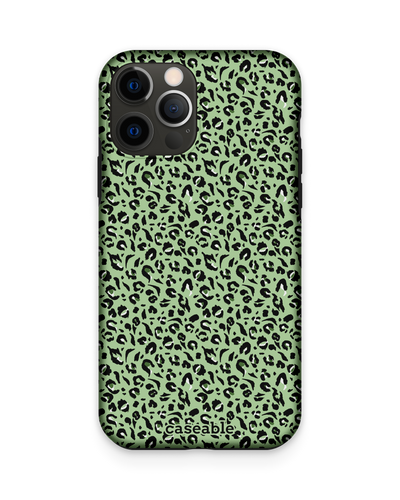 Mint Leopard Premium Phone Case Apple iPhone 12, Apple iPhone 12 Pro